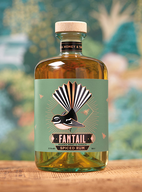 Fantail Rum Brand Design