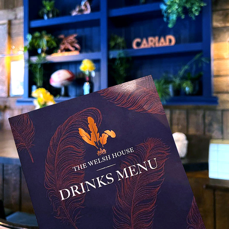 A new restaurant brand design with Welsh heritage by TLC Agency