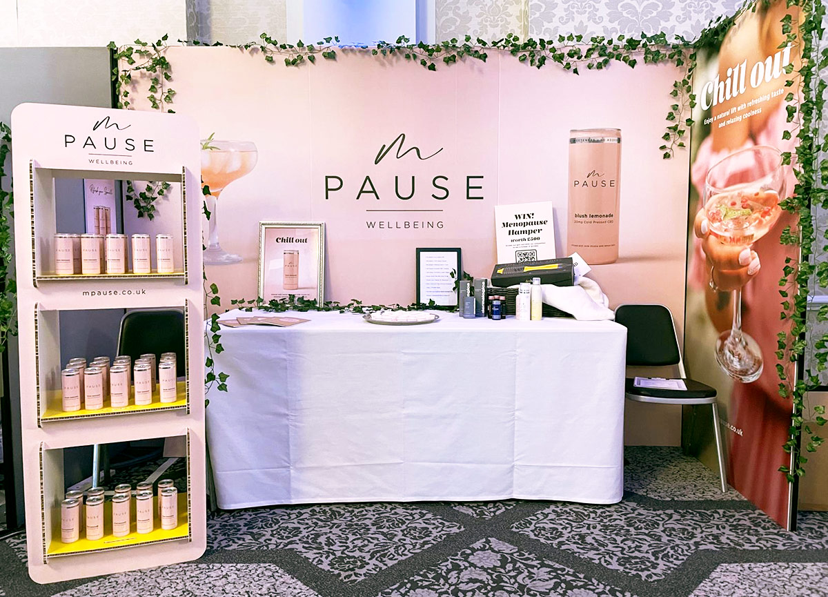 Exhibition stand design graphics